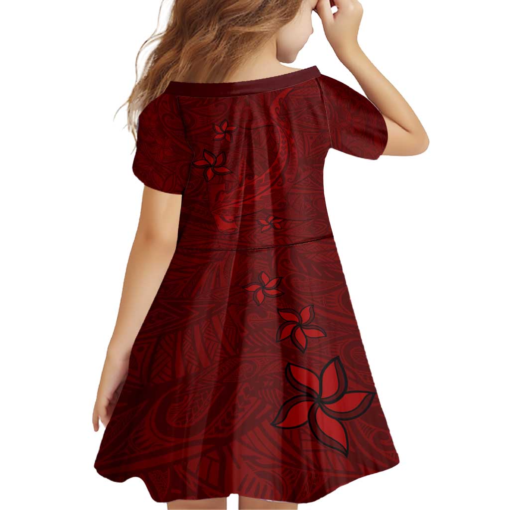 Oxblood Polynesia Family Matching Tank Maxi Dress and Hawaiian Shirt Hawaiian Tribal Hammerhead Shark Tattoo LT14 - Polynesian Pride
