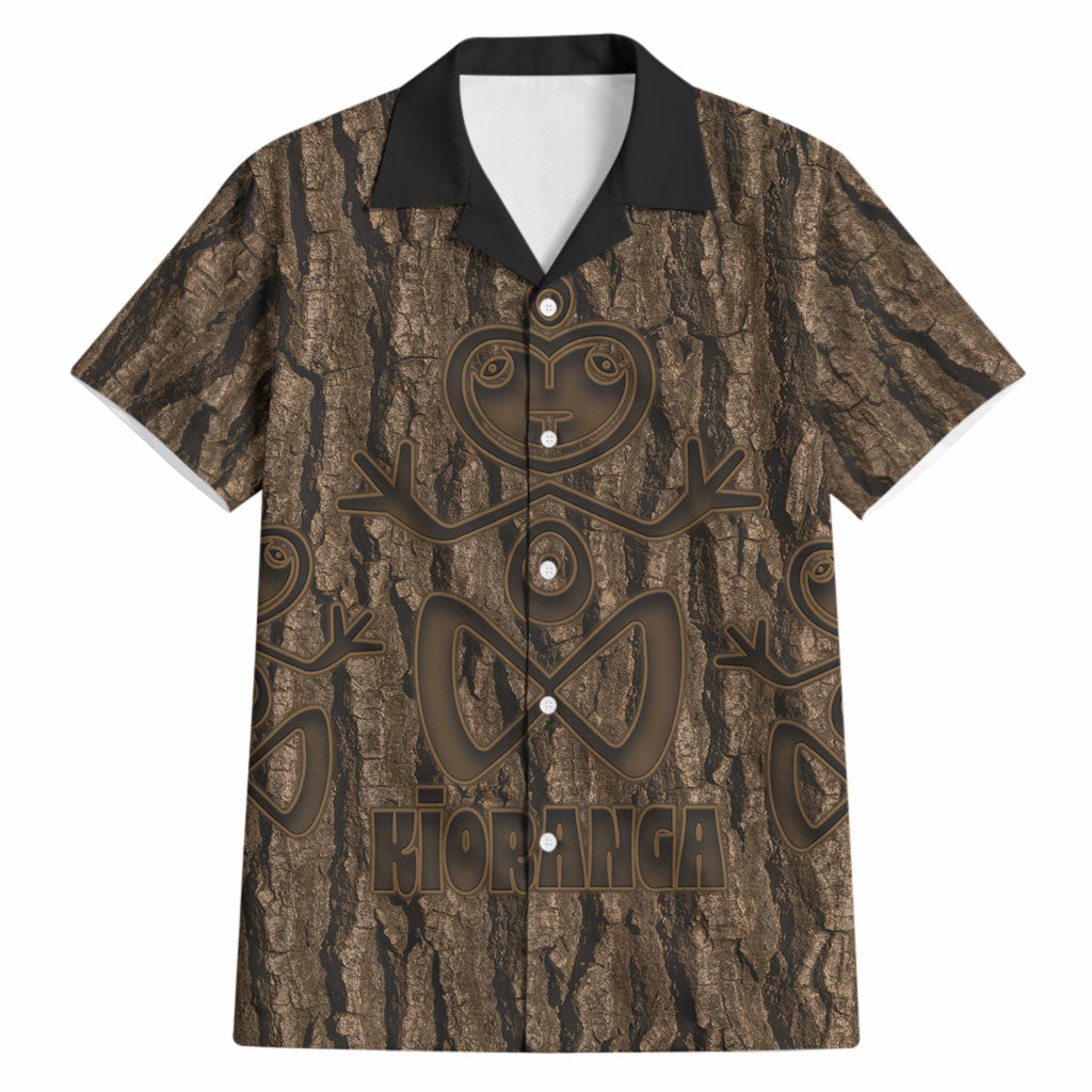 Kioranga Moriori New Zealand Hawaiian Shirt Kopi Rakau Carving Art LT14 Brown - Polynesian Pride