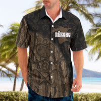 Moriori Kekoru New Zealand Personalised Hawaiian Shirt Kopi Rakau Carving Chatham Islands Map LT14 - Polynesian Pride