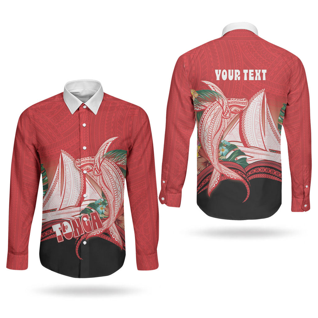 Vavau Sailing Festival Tonga Personalised Couples Matching Off Shoulder Short Dress and Long Sleeve Button Shirt Humpback Whale Sailboat Tropical Vibes LT14 - Polynesian Pride