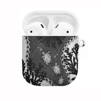 Black Coral Hawaii AirPods Case Ekaha Ku Moana Honu Sea Turtle