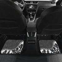 Personalized Black Coral Hawaii Car Mats Ekaha Ku Moana Honu Sea Turtle