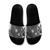 Black Coral Hawaii Slide Sandals Ekaha Ku Moana Honu Sea Turtle
