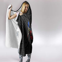 Philippines Strong Hooded Blanket Filipino Map Polynesian Tattoo - Polynesian Pride