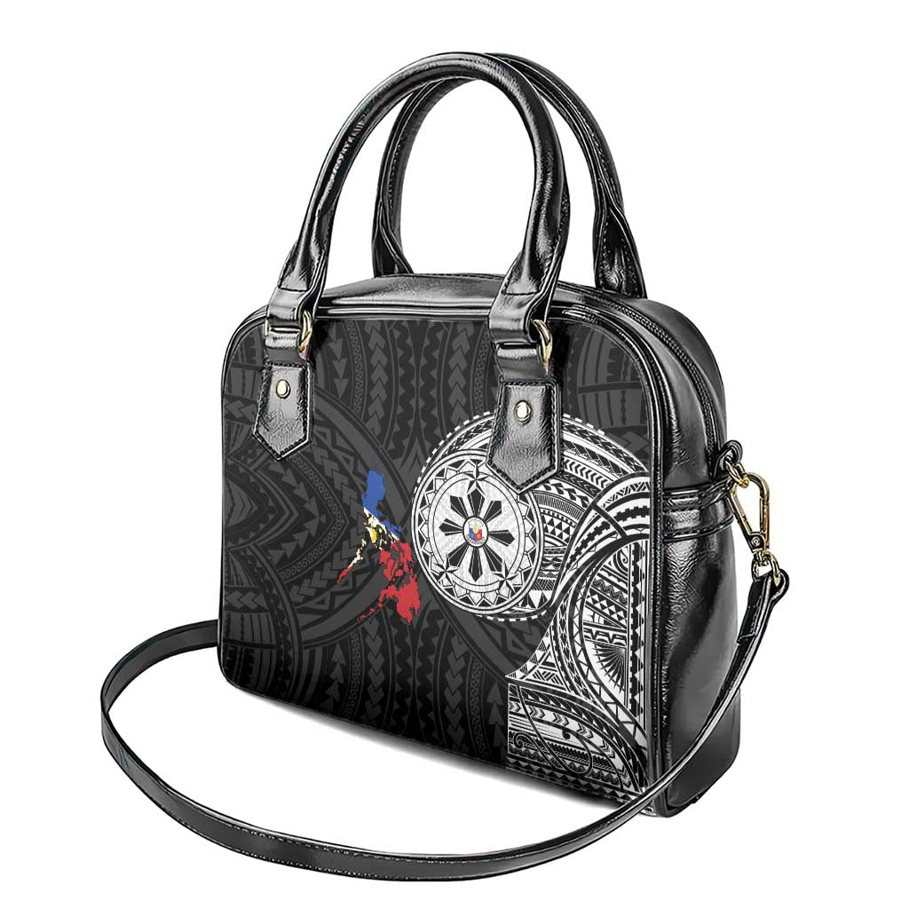 Philippines Strong Shoulder Handbag Filipino Map Polynesian Tattoo - Polynesian Pride