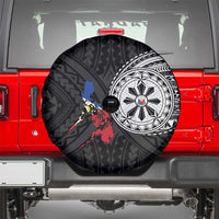 Philippines Strong Spare Tire Cover Filipino Map Polynesian Tattoo LT14 - Polynesian Pride