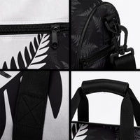 New Zealand Lawn Bowls Custom Duffle Bag Aotearoa Silver Fern