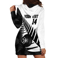 New Zealand Lawn Bowls Custom Hoodie Dress Aotearoa Silver Fern LT14 - Polynesian Pride