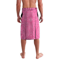 New Zealand Lawn Bowls Breast Cancer Custom Lavalava Aotearoa Maori Silver Fern Pink Ribbon LT14 - Polynesian Pride