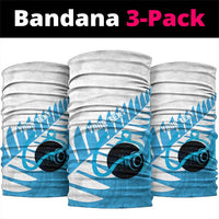 New Zealand Lawn Bowls Prostate Cancer Custom Neck Gaiter Aotearoa Maori Silver Fern Blue Ribbon LT14 package One Size: 25*50cm Blue - Polynesian Pride