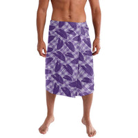 Purple Hawaii Kalo Palaka Motifs Lavalava Hawaiian Taro Leaves Elegant Vibes LT14 Purple - Polynesian Pride