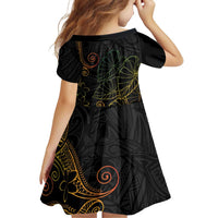 Aloha Hawaii Kalo Family Matching Tank Maxi Dress and Hawaiian Shirt Reggae Taro Polynesian Pattern LT14 - Polynesian Pride