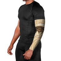 Tonga Skink Kava Bowl Arm Sleeves Vintage Tongan Ngatu Pattern