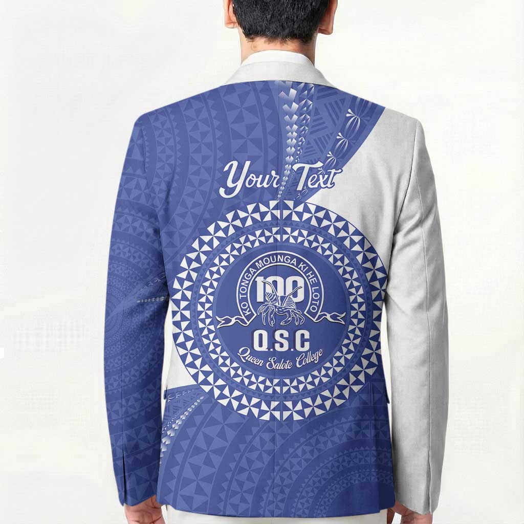 Queen Salote College 100th Anniversary Personalized Blazer Est 1926 Kolisi Fefine Tongan Ngatu Pattern LT14 - Polynesian Pride