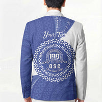 Queen Salote College 100th Anniversary Personalized Blazer Est 1926 Kolisi Fefine Tongan Ngatu Pattern LT14 - Polynesian Pride