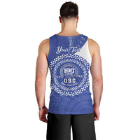 Queen Salote College 100th Anniversary Personalized Men Tank Top Est 1926 Kolisi Fefine Tongan Ngatu Pattern