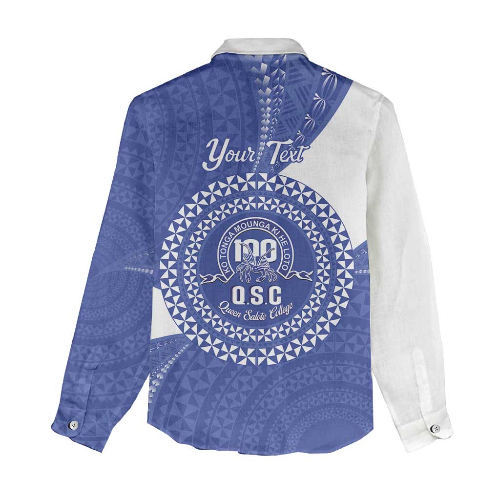 Queen Salote College 100th Anniversary Personalized Women Casual Shirt Est 1926 Kolisi Fefine Tongan Ngatu Pattern LT14 - Polynesian Pride