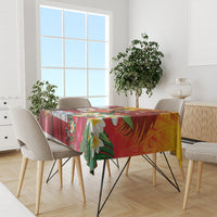 Personalised United States And Papua New Guinea Tablecloth USA Eagle With PNG Bird Of Paradise LT14 - Polynesian Pride
