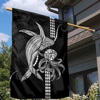 Kanaloa Aloha Hawaii Garden Flag Humpback Whale Octopus Tattoo Kakau Pattern