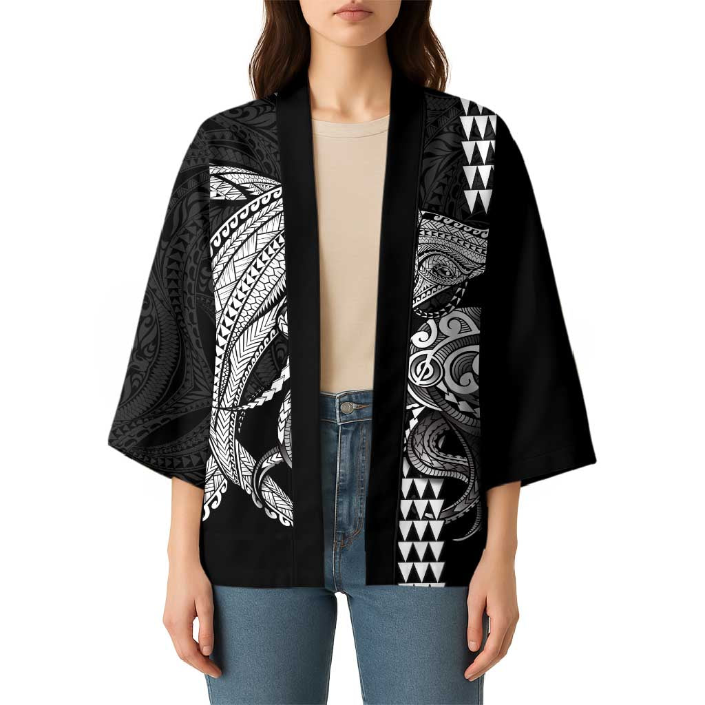 Kanaloa Aloha Hawaii Kimono Humpback Whale Octopus Tattoo Kakau Pattern