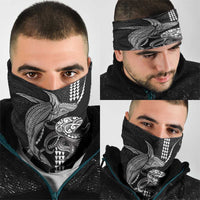 Kanaloa Aloha Hawaii Neck Gaiter Humpback Whale Octopus Tattoo Kakau Pattern