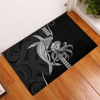 Kanaloa Aloha Hawaii Rubber Doormat Humpback Whale Octopus Tattoo Kakau Pattern