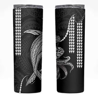 Kanaloa Aloha Hawaii Skinny Tumbler Humpback Whale Octopus Tattoo Kakau Pattern