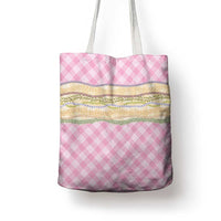 Light Pink Palaka Hawaii Leis Elegant Vibes Tote Bag