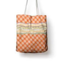 Orange Palaka Hawaii Leis Elegant Vibes Tote Bag
