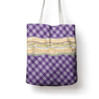 Purple Palaka Hawaii Leis Elegant Vibes Tote Bag