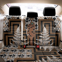 New Zealand Back Car Seat Cover Maori Maripi Knife With Poutama Art LT14 - Polynesian Pride
