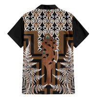 New Zealand Family Matching Mermaid Dress and Hawaiian Shirt Maori Maripi Knife With Poutama Art LT14 - Polynesian Pride