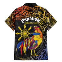 Philippines Sarimanok Family Matching Mermaid Dress and Hawaiian Shirt Papanok Legendary Bird Okir Polynesian Pattern LT14 - Polynesian Pride