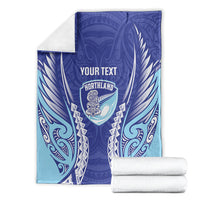 Northland 2026 Rugby Custom Blanket NZ Maori Silver Fern