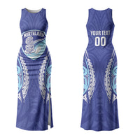 Northland 2026 Rugby Custom Couples Matching Tank Maxi Dress and Hawaiian Shirt NZ Maori Silver Fern LT14 - Polynesian Pride