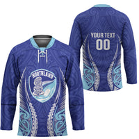 Northland 2026 Rugby Custom Hockey Jersey NZ Maori Silver Fern
