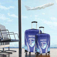 Northland 2026 Rugby Custom Luggage Cover NZ Maori Silver Fern LT14 - Polynesian Pride