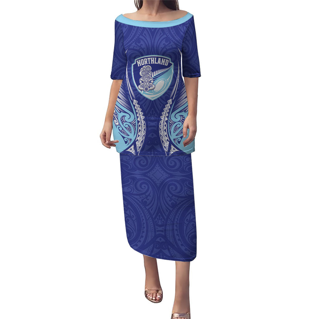 Northland 2026 Rugby Custom Puletasi NZ Maori Silver Fern