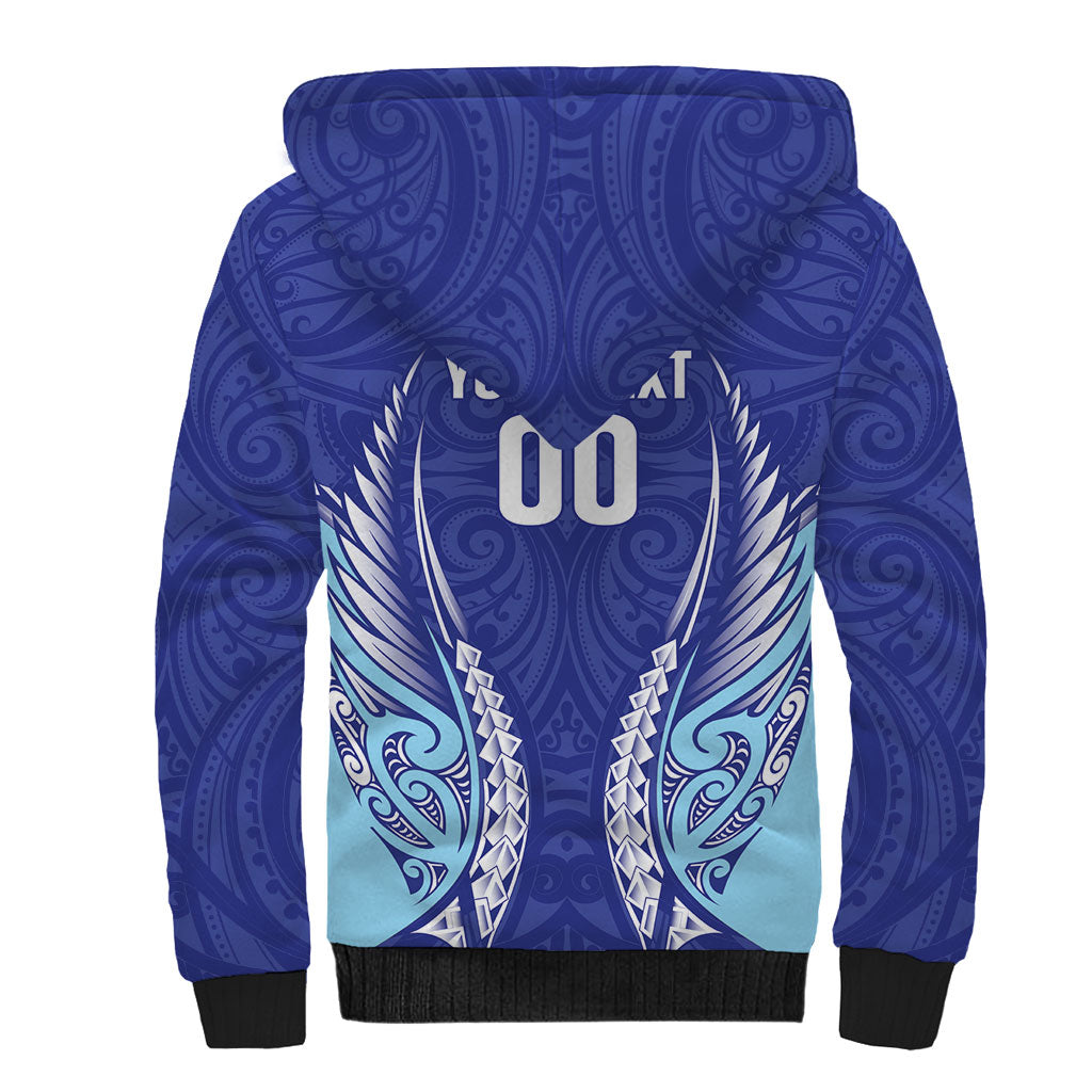 Northland 2026 Rugby Custom Sherpa Hoodie NZ Maori Silver Fern