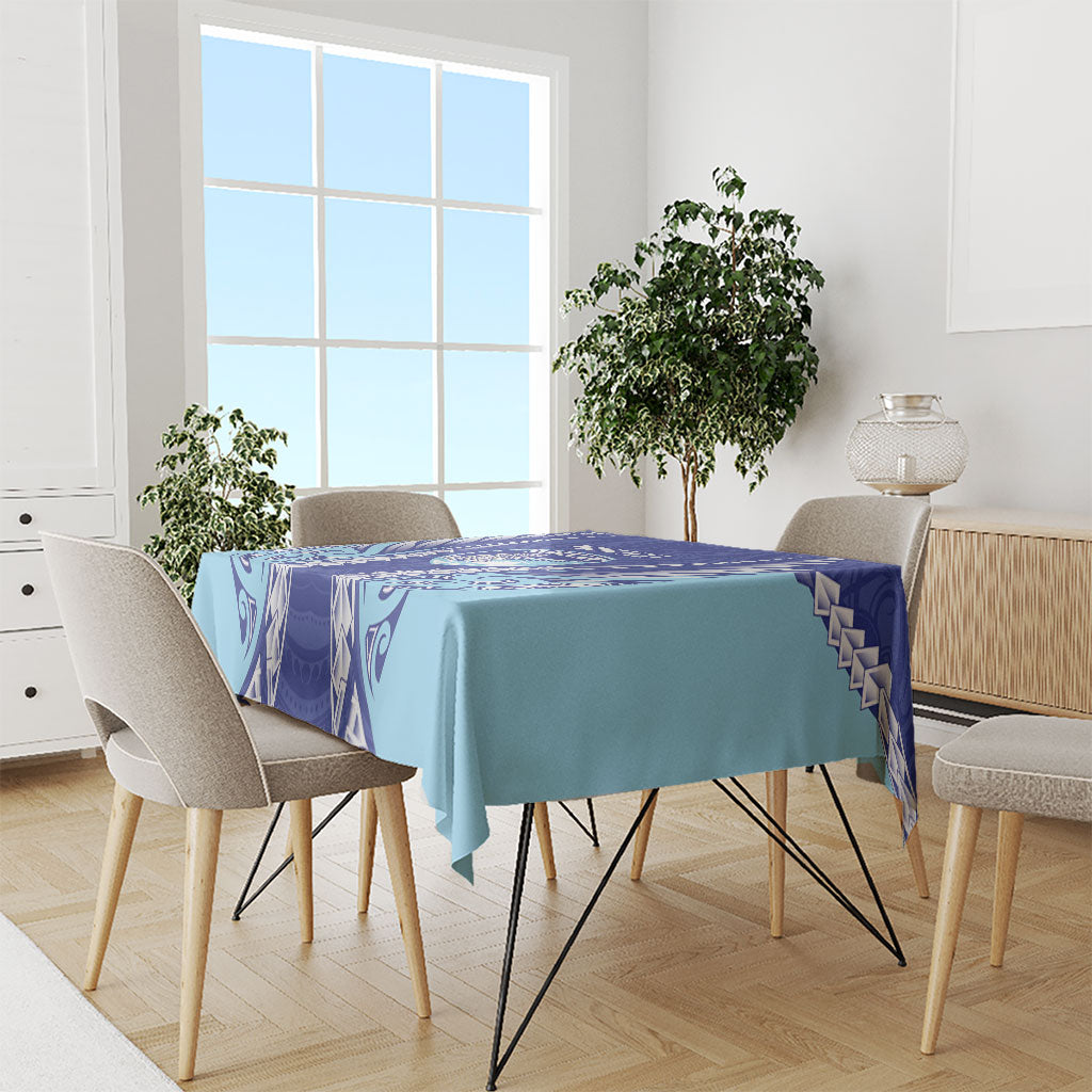 Northland 2026 Rugby Custom Tablecloth NZ Maori Silver Fern