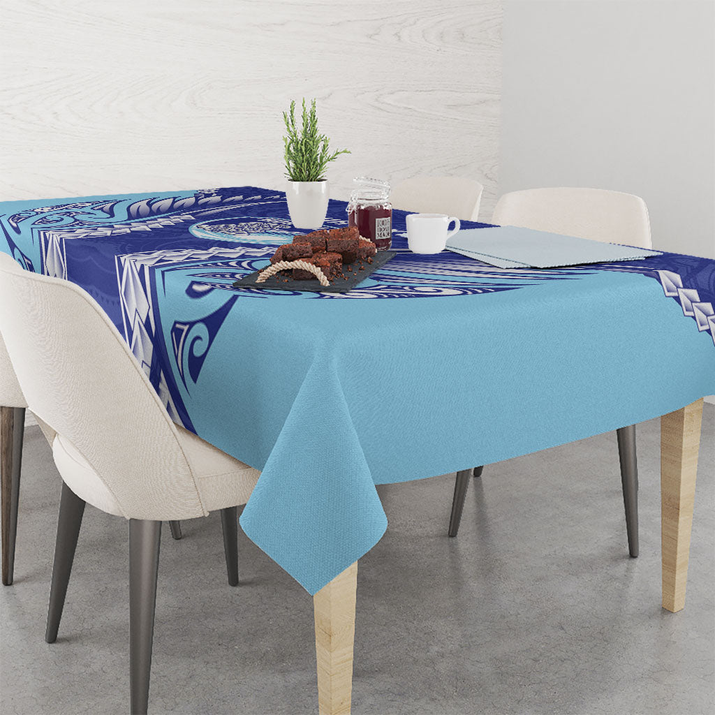 Northland 2026 Rugby Custom Tablecloth NZ Maori Silver Fern