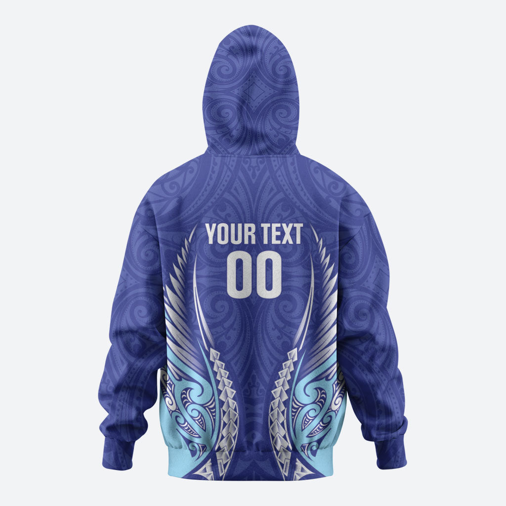 Northland 2026 Rugby Custom Zip Hoodie NZ Maori Silver Fern LT14 - Polynesian Pride