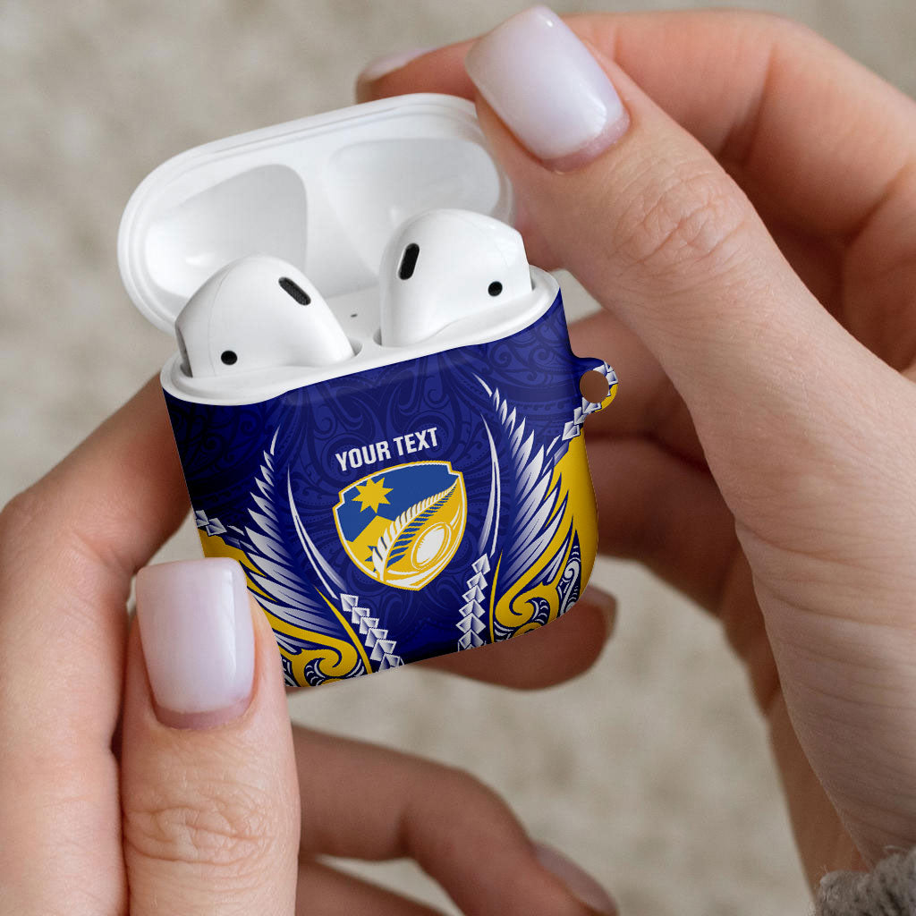 Otago 2026 Rugby Custom AirPods Case NZ Maori Silver Fern