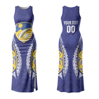 Otago 2026 Rugby Custom Couples Matching Tank Maxi Dress and Hawaiian Shirt NZ Maori Silver Fern LT14 - Polynesian Pride