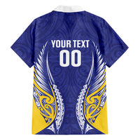 Otago 2026 Rugby Custom Family Matching Tank Maxi Dress and Hawaiian Shirt NZ Maori Silver Fern LT14 - Polynesian Pride