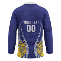 Otago 2026 Rugby Custom Hockey Jersey NZ Maori Silver Fern