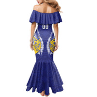 Otago 2026 Rugby Custom Mermaid Dress NZ Maori Silver Fern