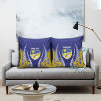 Otago 2026 Rugby Custom Pillow Cover NZ Maori Silver Fern