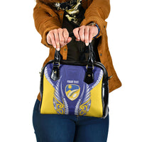 Otago 2026 Rugby Custom Shoulder Handbag NZ Maori Silver Fern LT14 One Size Blue - Polynesian Pride