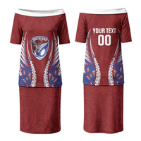 Southland 2026 Rugby Custom Couples Matching Puletasi and Hawaiian Shirt NZ Maori Silver Fern LT14 - Polynesian Pride